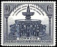 Spain 1931 UPU 40 CTS Blue Edifil 609. España 609. Uploaded by susofe